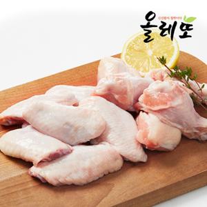 올레또 국내산 얼리지않은 냉장 닭날개 닭봉 닭다리살 닭안심살 닭가슴살 닭다리 각1.8kg 모음