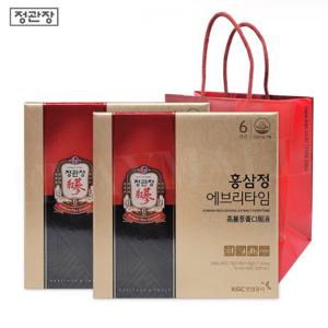  정관장   정관장  홍삼정 에브리타임 10ml x 30포 x 2세트 (총 60포   + 쇼핑백)