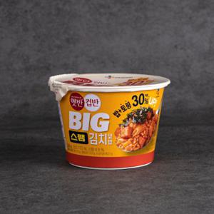  햇반  CJ 햇반 컵반 BIG스팸김치덮밥 328g 컵밥 즉석밥