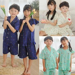  보리보리 달코미코 아동 어린이 초등학생 여름 잠옷 세트 순면 파자마 국내제작 P305803459
