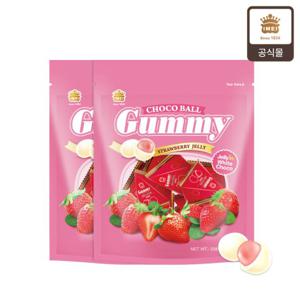  이메이  이메이 공식몰 구미 젤리 초코볼 대용량 딸기맛 238g 2개