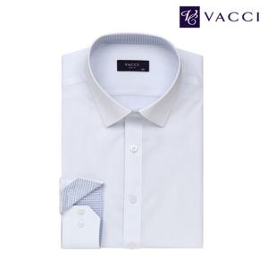  바찌  바찌 기본 솔리드 비즈니스 슬림핏 긴소매 셔츠 화이트 VD1N1BS511A0