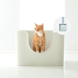 AK몰 두잇 푸푸박스 큐브 (화이트/민트)고양이화장실 스쿱증정