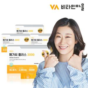 Hit AK몰 비타민마을 메가씨 플러스 3000 비타민C 360포 12개월분 4박스