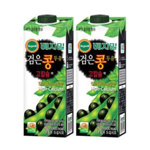 Hit AK몰 정식품 베지밀 검은콩고칼슘 두유 950ml 12개