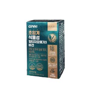 GNM자연의품격 초임계 식물성 알티지오메가3 비건 505mg x 60캡슐 4박스 /NRS