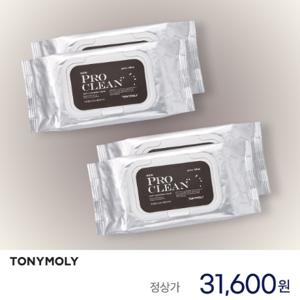  토니모리  프로클린 클렌징 티슈 200매 세트 (50매X4)