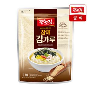 AK몰  광천김  참깨 김가루 1kg 대용량 (지퍼백) / 요리의 완성은 참깨와 김가루