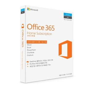  마이크로소프트  MS Office 365 Home 오피스 처음사용자용 한글(영구) fy