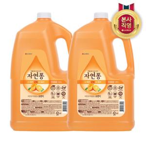  LG생활건강  AK몰 자연퐁 주방세제 오렌지 3.92L x 2개