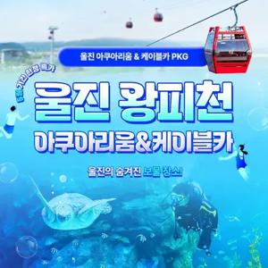 [경북]울진 왕피천 케이블카+아쿠아리움 PKG