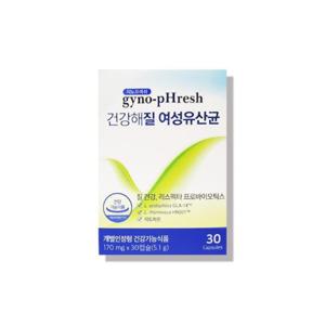  지노프레쉬  지노프레쉬 건강해질 여성유산균 170mg x 30캡슐 /IA