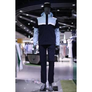 (정품) 클리브랜드 스트레치 방수 소매후드탈착 남성 골프비옷 상하의세트 (CGKMRS1008/NY)