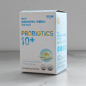  애터미   단품 1개  애터미 프로바이오틱스 10플러스 친생유산균  2.5g 30포 x 1박스
