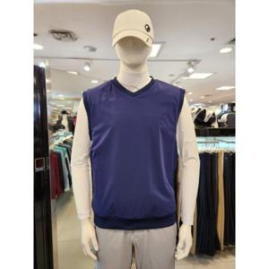 FANTOM 팬텀 남성 파이핑 포인트 브이넥 민소매 티셔츠 211C1TF015