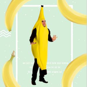 갓샵 바나나 옷 의상 코스튬  특이한 반티 슈트 튀는 수트 할로윈 코스프레 의상 