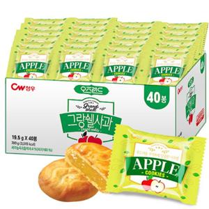  청우식품   대용량  그랑쉘 사과 780g (40입)