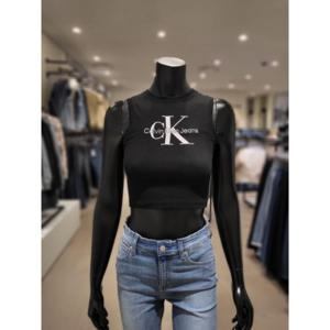 Calvin Klein Jeans 여성 아카이벌 모노그램로고 립 탱크 탑 (ZW02476- BEH)