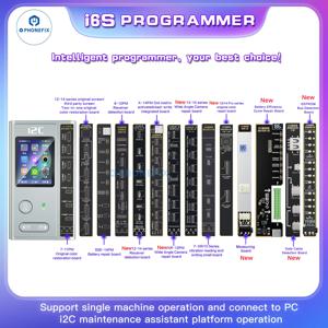 I2C i6S 지능형 프로그래머, 아이폰 6-15 프로 맥스 배터리용, 오리지널 컬러 트루 톤 기능, 지문 도트 매트릭스 수리