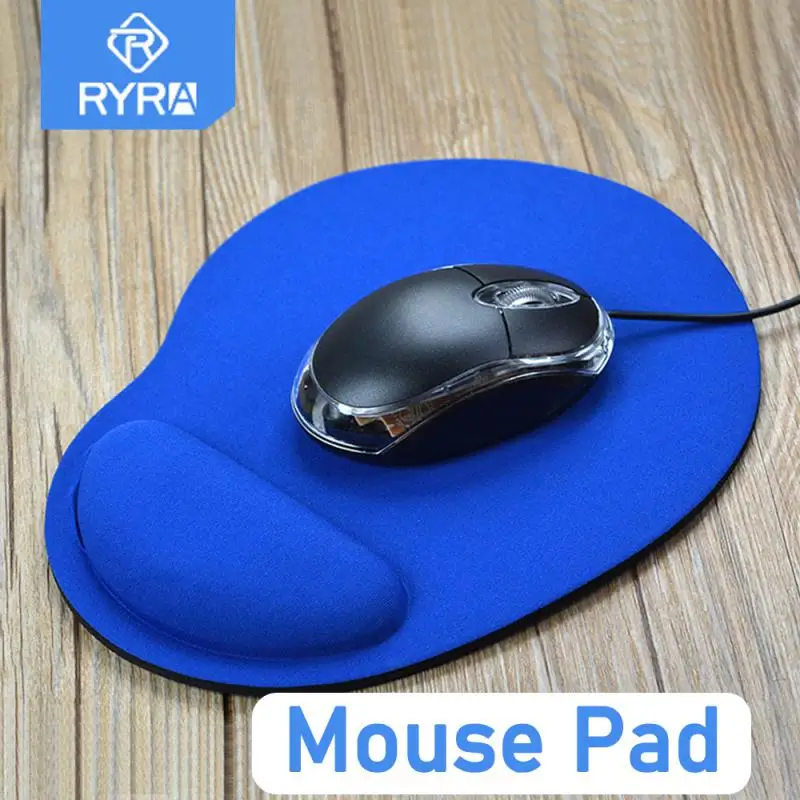 RYRA PC 노트북용 마우스 패드, EVA 손목 밴드, 게이밍 마우스 패드, 단색 마우스 매트, 편안한 환경 보호 마우스 패드