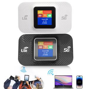 4G LTE 무선 휴대용 라우터, SIM 카드 슬롯, 미니 야외 핫스팟 모바일 와이파이 라우터, 차량용 포켓 와이파이 라우터