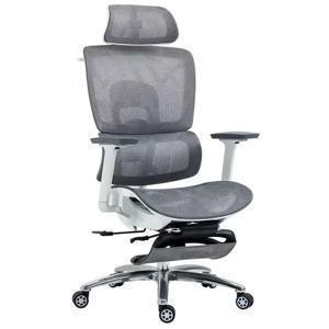 인체공학적 사무실 메쉬 의자, 리프팅 가능한 하이 백 게임용 의자, 3D 요추 지지대, 회전 책상 의자, 좌석 깊이 조절 가능