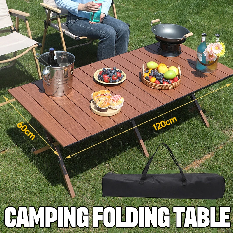 휴대용 접이식 테이블, 캠핑 책상, 초경량 탄소강 커피 테이블, 하이킹 낚시 용품, 바베큐