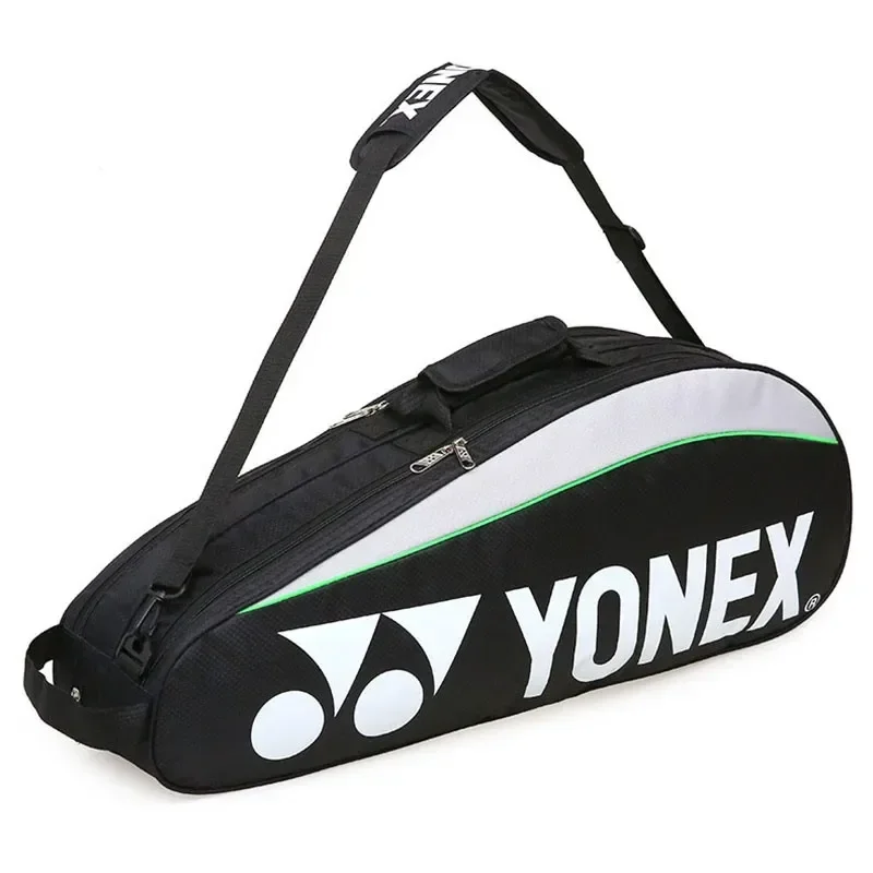 YONEX 오리지널 배드민턴 가방, 최대 3 라켓, 신발 구획 셔틀콕 라켓, 스포츠 가방, 남녀공용 9332 가방