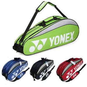 YONEX 오리지널 배드민턴 가방, 최대 3 라켓, 신발 구획 셔틀콕 라켓, 스포츠 가방, 남녀공용 9332 가방