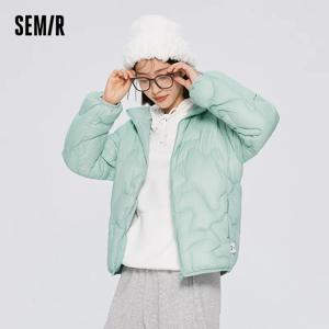 Sesir-방수 및 내유성 스탠드 칼라 다운 재킷 여성용, 가볍고 따뜻한 2022 겨울 신제품