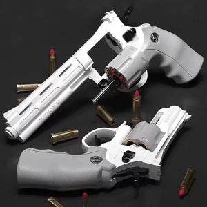 ZP5 357 리볼버 런처, 연속 발사 권총, 소프트 다트 총알 장난감 총, CS 야외 무기, 어린이 및 성인용