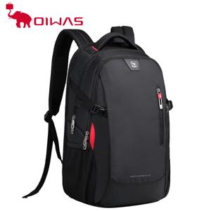 OIWAS 남성 배낭 29L 방수 비즈니스 노트북 가방, 패션 대용량, 십대 여행 숄더백