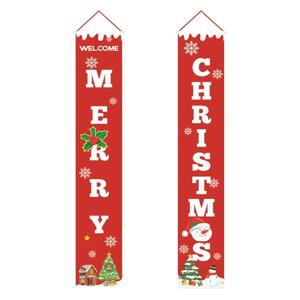 신상 메리 크리스마스 배너, 크리스마스 베란다 벽난로 벽 표지판, 크리스마스 장식, 야외 실내 깃발