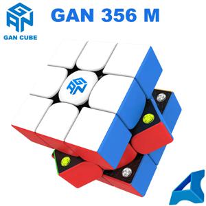 GAN356M 마그네틱 매직 큐브, 전문가용 3x3 Gancube, 356m 속도 퍼즐 액세서리, 3x3 장난감, GAN356 정품 Cubo Magico