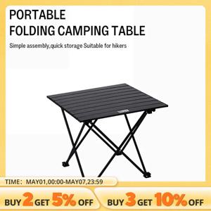 경량 휴대용 야외 접이식 테이블, 캠핑 피크닉 에그 롤 테이블, 로드 트립 초경량 알루미늄 합금 소형 테이블