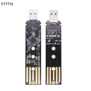 RTL9210B 듀얼 프로토콜 SSD 인클로저 USB C M.2 NVME PCIe NGFF USB3.1 GEN2 10Gbps M2 SSD 케이스 어댑터, 2230/2242/2260/2280 SSD 용