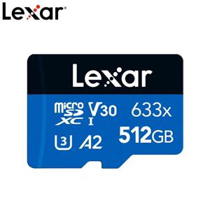 Lexar 오리지널 마이크로 SD 카드, 메모리 카드, TF 플래시 카드, 드론 스포츠 캠코더용, 128GB, 32GB, 64GB, 256GB, 512GB, A1 A2 Class10
