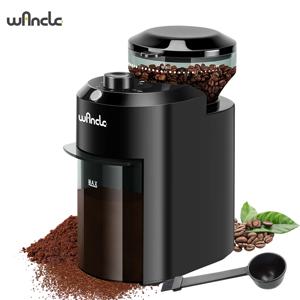 Wancle 전기 버 커피 연마기, 조절 가능한 버 밀, 원추형 커피 콩 그라인딩, 28 정밀 그라인딩 설정, 220V, 120V