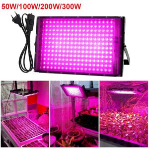 식물용 피토 램프, 전체 스펙트럼 LED 재배 식물 재배자, 실내 문화 LED 재배 램프, UV 램프, 50W, 100W, 300W