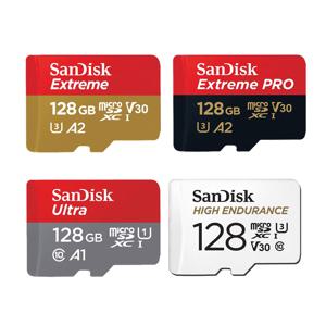 SanDisk 메모리 카드 익스트림 프로 마이크로 SDXC 카드, 256GB, 128GB, 64GB, 읽기 속도 200 MB/s, 32GB, 100 MB/s, TF 카드 U3, 4K UHD 마이크로 SD 카드