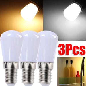 LED 전구 E12, E14 냉장고 전구, 220V, LED 냉장고 램프, 나사 전구, 냉장고 디스플레이 캐비닛용, 3 개