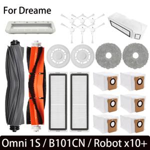 샤오미 미지아 옴니 1S B101CN 로봇 X10 + 로봇 진공 메인 사이드 브러시 필터 걸레 부품, 드림 L10s 울트라, S10 프로 액세서리