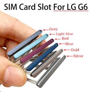 LG G6 US997 VS988 SIM 및 SD 카드 리더기, 거치대 트레이 슬롯, 방수 용기 교체 및 핀, 신제품