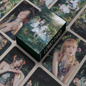 케이팝 NMIXX MIXXPEDIA:PICK LA AD MARE 포토카드 앨범, 로모 카드, NMIXX 포토카드, 릴리 해원 케이팝 걸스 팬 선물, 세트당 55 개
