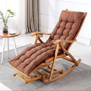 흔들 의자 대나무 안락 의자 등받이 접이식 점심 휴식 의자, 발코니 게으른 레저 홈 가구, 노인 안락 의자, 발 마사지
