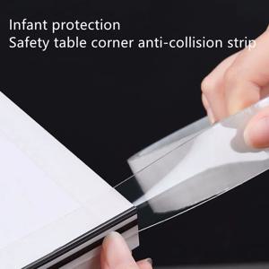 아기 보호 어린이 안전 테이블 코너 충돌 방지 스트립, 투명 가장자리 보호 스트립, 충돌 방지 보호 테이프