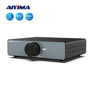 AIYIMA A07 MAX 앰프 홈 오디오 300W X2 TPA3255 클래스 D 파워 스피커 앰프, 2 채널 브리지블 모노 600 W 스테레오 앰프