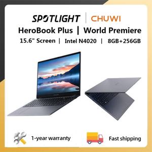 CHUWI HeroBook Plus 노트북, 15.6 인치 FHD 스크린 PC, 인텔 셀러론 N4020 UHD 그래픽, 8GB RAM, 256GB SSD, 윈도우 11 노트북 컴퓨터