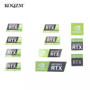 NVIDIA GTX 지포스 데스크탑 스티커, 노트북 그래픽 카드 라벨, 코어 I9, I7, I5, I3 CPU 스티커, RTX 3090TI 3080TI 3070 3060