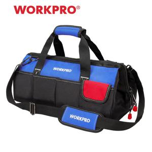 WORKPRO-다기능 방수 공구 벨트 도구 가방, 13 인치, 14 인치, 16 인치, 18 인치, 멀티 포켓, 떨어짐 방지, 정리함, 숄더백